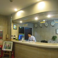 ホテルのフロント