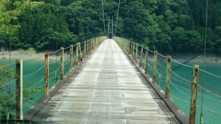 井川大橋は可能であれば渡ってみてください