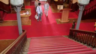 ここは見学スポットです。