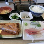 大洗港の魚を定食で楽しめるかあちゃんの店