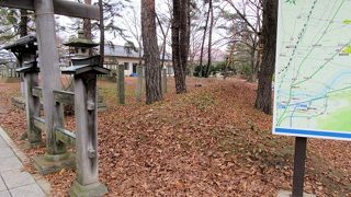 武田信玄の陣跡