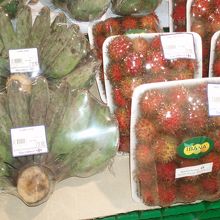 ランブータンにバナナ！