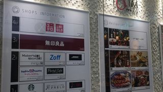 ユニクロと無印が同時に見れる