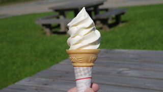 ソフトクリームがおすすめ