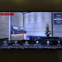 部屋のwifiパスワードがTVに