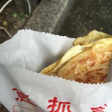 辛いソースは熱で垂れてきますので要注意。