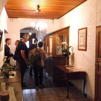 フロント。スタッフの案内は的確。