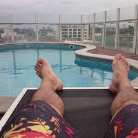 小さいながらのプール