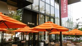 眺望が楽しめる休憩ポイント