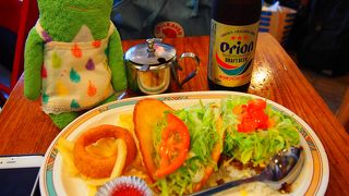 国際通りで美味しいタコスを