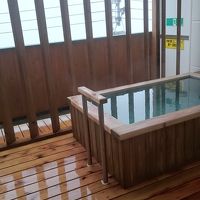 部屋に付いている露天風呂。