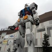 ガンダム台場に立つ