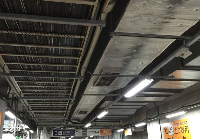 まだまだ工事中…下北沢駅