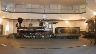 蒸気機関車を見る