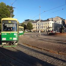 トラムのある景色