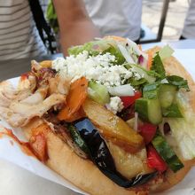 ケバブサンド全部載せ