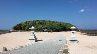 景色が素晴らしい島です