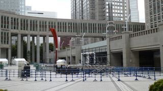 五輪関連のイベント準備中でした