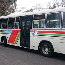 このバスで上がります