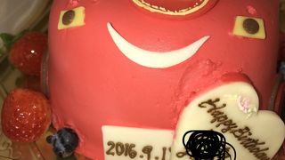 バースデーケーキをオーダー