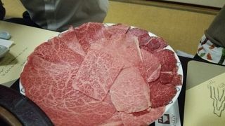 老舗の美味しいすき焼き