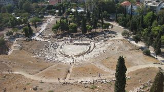 アクロポリスから見られる