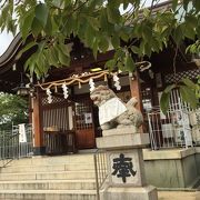 阪神打出駅からほど近い小さな神社