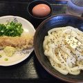 人気の釜バターうどんを頂きました！