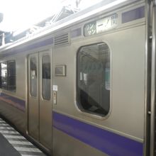 盛岡駅、一関行き