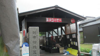 焼きたて干物で朝食！