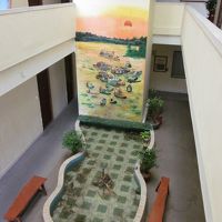 中庭が吹き抜けになってます