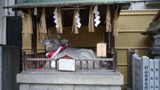 天神さんには牛舎が付き物です