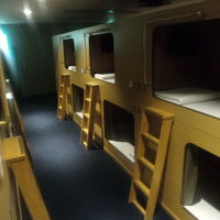 カプセルルームの様子