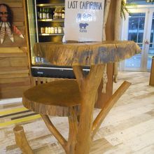 お酒をいただいたカフェ