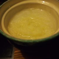 温泉がゆ。名物です。