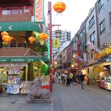 南京町の中華街