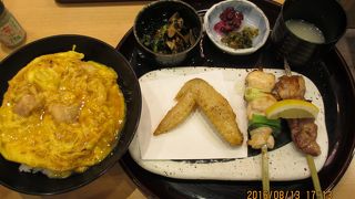 賞をとった、名古屋コーチン親子丼