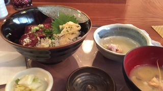 充実のランチ定食。