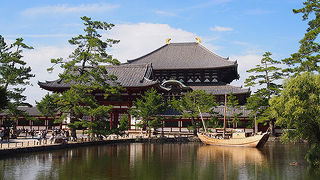 歴史的絶景！ここから見る中門と大仏殿がステキ！