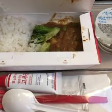 金浦→関空の機内食