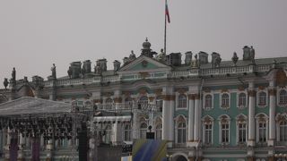 混んでいました。