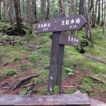 標識もしっかりしてます。