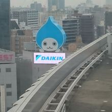 観覧車の中からの景色