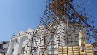 修復中で入れないようでした