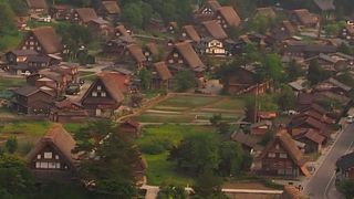 白川郷定番の撮影スポット