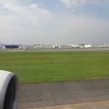 空港周辺の風景