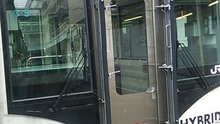 2016年８月28日、石巻９時58分発快速仙台行きは途中の塩釜まで比較的空いていました