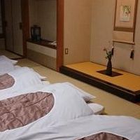 お部屋には既にお布団が。すぐにゴロンとなれます。