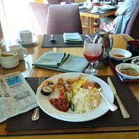 朝食ビュッフェ