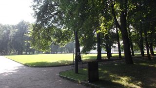 整備された公園